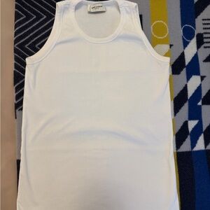 Saint Laurent White Top cotton
